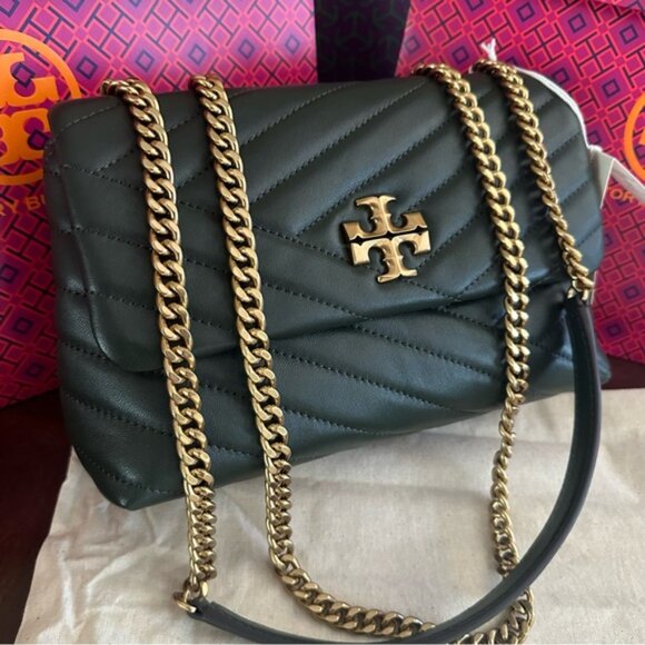 New Tory burch SMALL KIRA CHEVRON CONVERTIBLE SHOULDER BAG - Picture 9 of 15